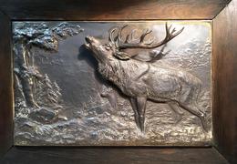 Панно-барельеф "Олень"