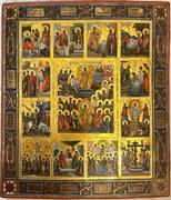 Икона "Двунадесятые праздники"