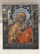 Икона «Богоматерь Смоленская» в серебряном окладе