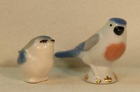 Миниатюрная статуэтка "Снегирь"