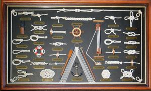 Панно "Морские узлы"