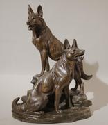 Скульптура "Овчарки"