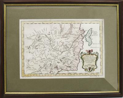 Карта Восточной Тартарии. 1780 год