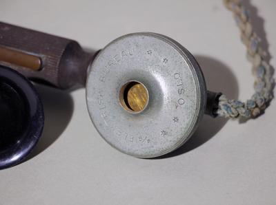 Аппарат телефонный настенный. "ELEKTRISK BUREAU". 1885 год. Редкость.