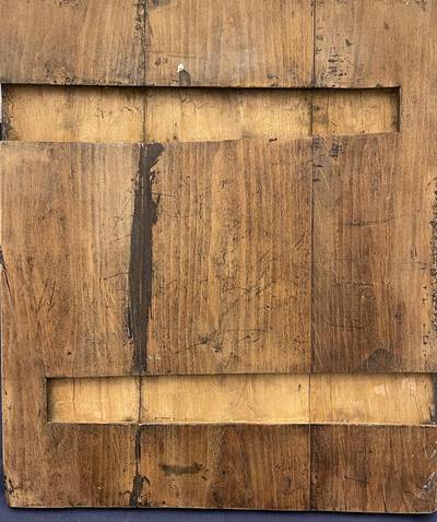 Икона "Богоматерь Семистрельница (Умягчение злых сердец)". Центральная Россия, XIX-XX век