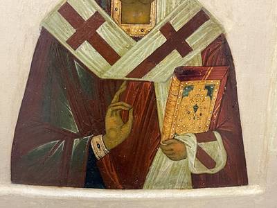 Икона "Св. Николай Чудотворец". Москва, начало XX века