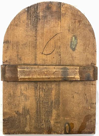 Икона "Св. Преподобный Александр Свирский". Центральная Россия, XIX век