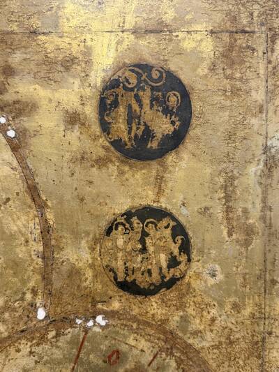 Икона «Богоматерь Тихвинская». Россия, Кострома, первое десятилетие XVIII века