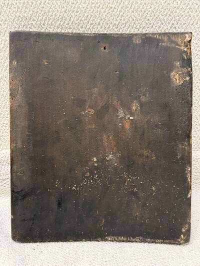 Икона Святой Николай Чудотворец с предстоящими. Россия, XIX век, Владимирские иконописные села