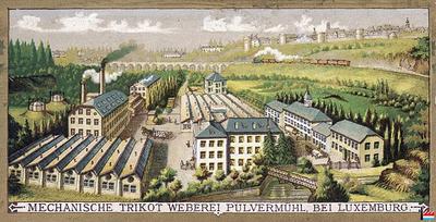 Pulvermuhle - фабрика шерстяных тканей и трикотажа в Люксембурге
