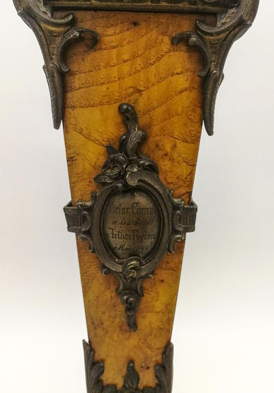 Скульптура "Фемида". Автор Hermann Eichberg, бронза, конец XIX века