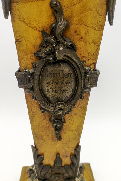 Скульптура "Фемида". Автор Hermann Eichberg, бронза, конец XIX века