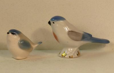 Миниатюрная статуэтка "Снегирь". Конец 1960-начало 1970-х годов. Вербилки.