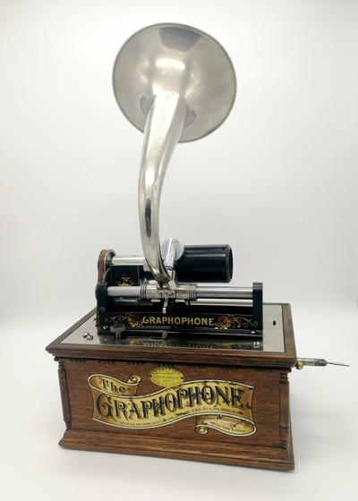 Графофон (Фонограф). Модель Columbia A/AG, конец 19 века, Франция/США