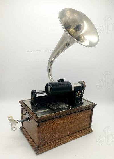 Графофон (Фонограф). Модель Columbia A/AG, конец 19 века, Франция/США