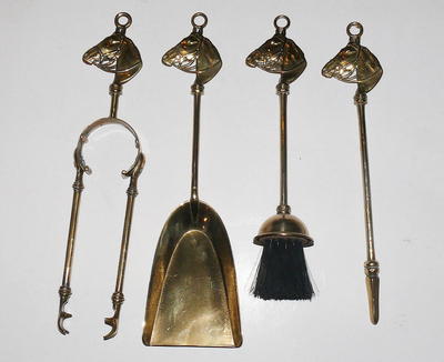 Набор каминный "Лошади". Вторая половина ХХ века.