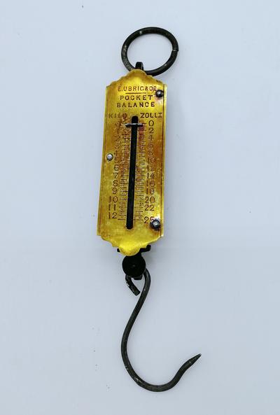 Безмен. Англия. E.Ubrig & Сo "POСKET BALANCE". Конец XIX - начало XX века.