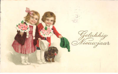 Открытки "Таксы". 1903-1910.