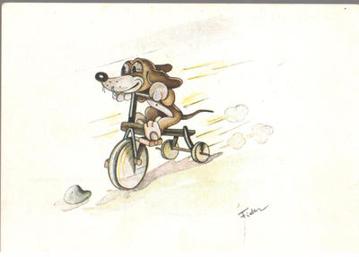 Открытки "Таксы". 1903-1910.