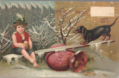 Открытки "Таксы". 1903-1910.