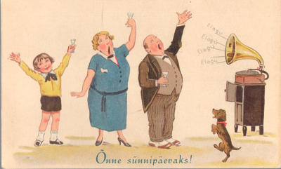 Открытки "Таксы". 1903-1910.