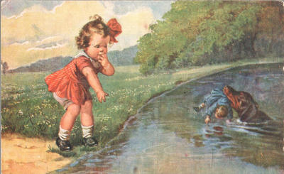 Открытки "Таксы". 1903-1910.