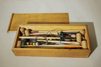 Кабинетный набор для игры в крокет. Западная Европа. Середина XX века.