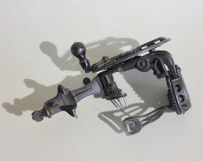 Яблокочистка. США. Фирма-изготовитель "Reading Hardware Co., Reading, PA, USA". Запатентован. Конец XIX века.