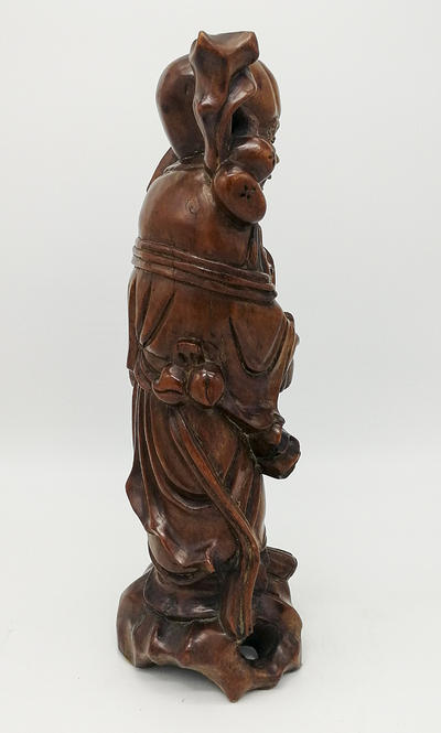 Скульптура Бога богатства "Туа Пех Конг". Китай, конец XIX - начало XX вв.