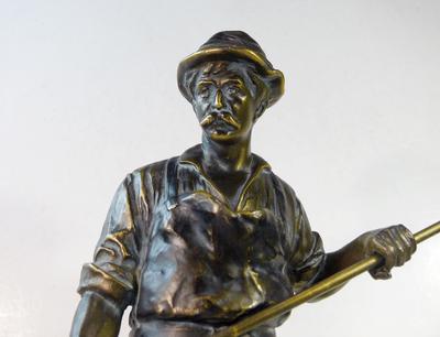 Скульптура "Металлург". Западная Европа. Начало ХХ века.