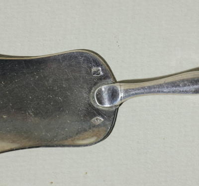 Набор для десертов в футляре. Серебро 950*. Франция. 1838 год.