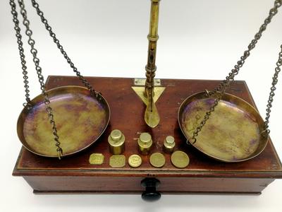 Весы дорожные. Англия, конец XIX - начало ХХ века