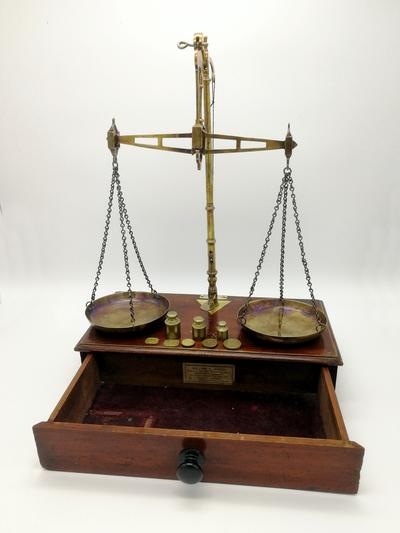 Весы дорожные. Англия, конец XIX - начало ХХ века