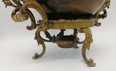 Чайник с подогревом. Западная Европа, конец XIX века