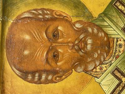 Икона "Св. Николай Чудотворец". Мстера, XIX век