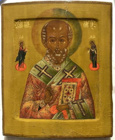 Икона "Св. Николай Чудотворец". Мстера, XIX век