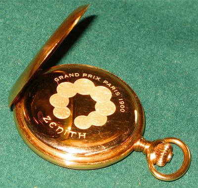 Золотые часы "Zenit". Западная Европа. Золото 14К.