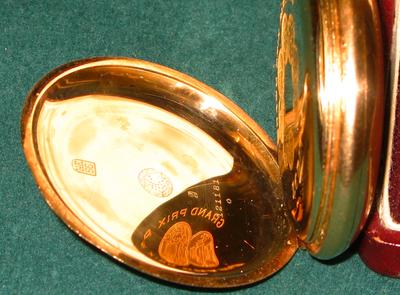 Золотые часы "Zenit". Западная Европа. Золото 14К.