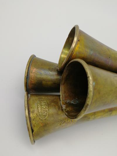 Железнодорожный сигнальный рожок "MARTIN SIGNAL". Германия. 1930 год. Многотональный сигнал.