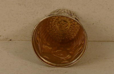 Напёрсток "Лошадь". Серебро 935*. Конец XIX - начало ХХ века.