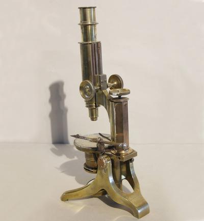 Микроскоп в футляре. Германия. Конец XIX - начало XX века.