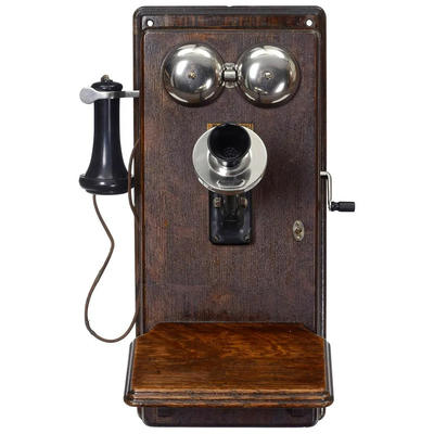 Телефон настенный Western Electric "Model 317-S". США, 1913 г.