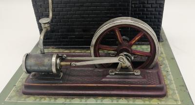 Действующая модель парового двигателя. Германия, фирма Märklin, 1930 гг