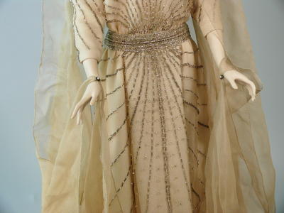 Кукла портретная "Вера Холодная". Уникальная авторская работа А.Кукиновой. Конец ХХ века.