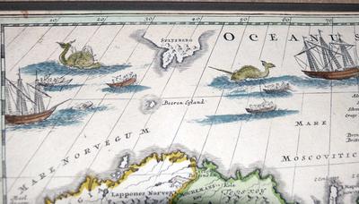 Карта "Российская Империя и Московия". 1716 год