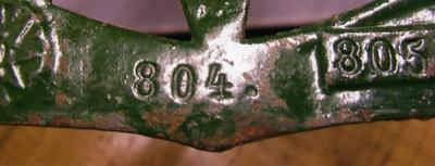 Подставка для новогодней ёлки "Золотые ёлочки". Западная Европа. Конец XIX - начало XX века.