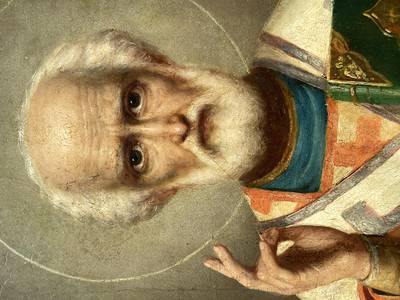 Икона "Св. Николай Чудотворец". Москва, XIX век