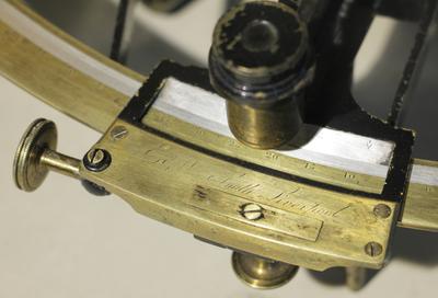 Секстант с тремя сменными объективами. Оригинальная полная комплектация.