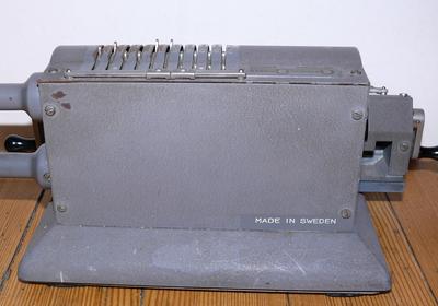 Машинка счетная "Original Odhner". Номер 127-684259. Швеция. Середина ХХ века.
