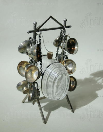 Набор для крепкого алкоголя. Франция, Серебро 950*